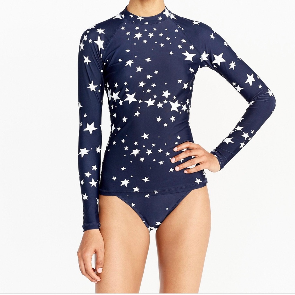 J. Crew Rash Guard UPF 50+